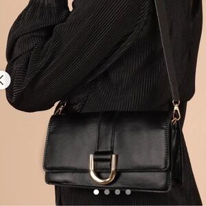 Petal & Pup Erika Shoulder Bag, Black